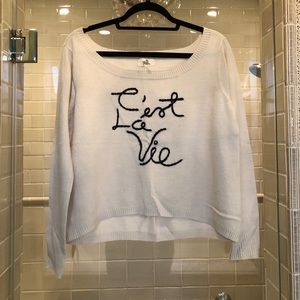 C’est La Vie Sweater - M